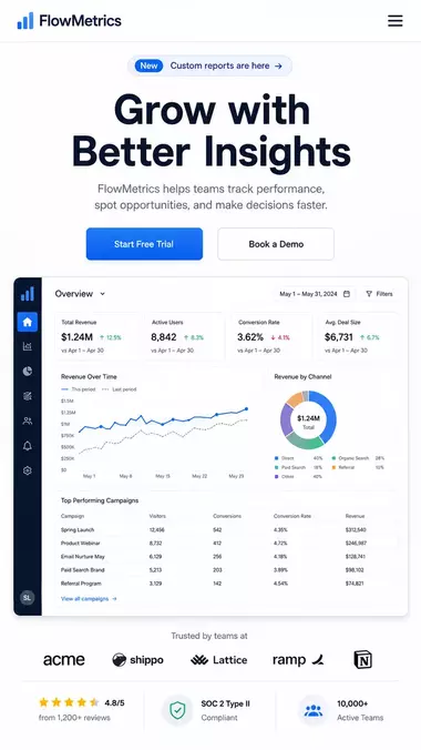 Website hero