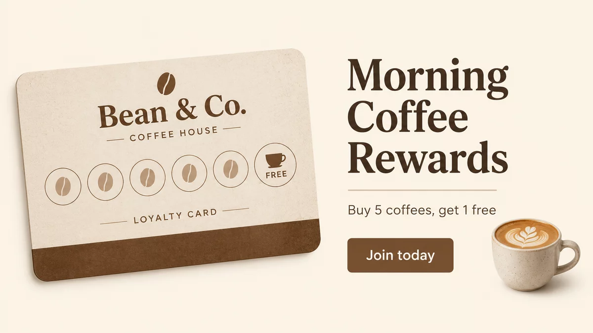 Original coffee shop design